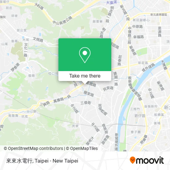 來來水電行地圖