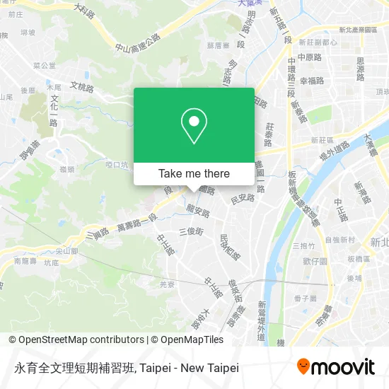 永育全文理短期補習班 map