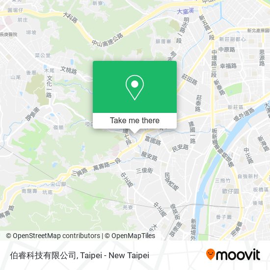 伯睿科技有限公司 map