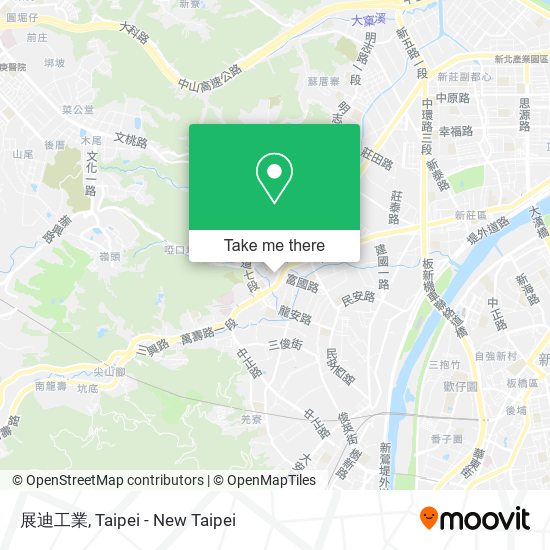 展迪工業 map