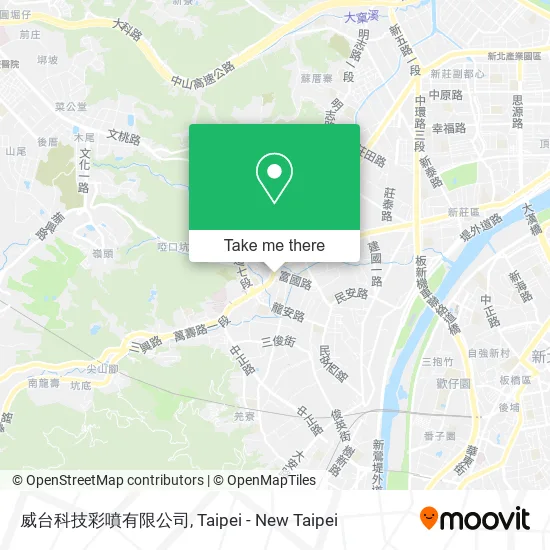 威台科技彩噴有限公司 map