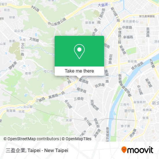 三盈企業 map