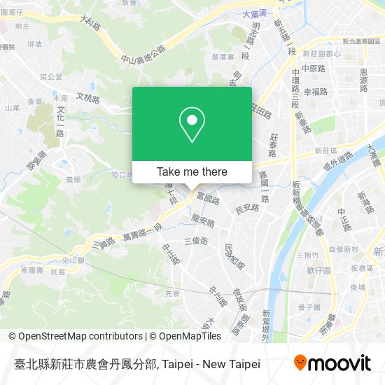 臺北縣新莊市農會丹鳳分部 map