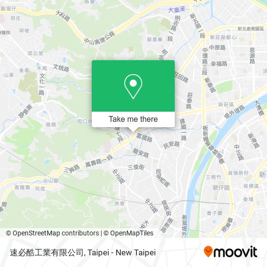 速必酷工業有限公司地圖