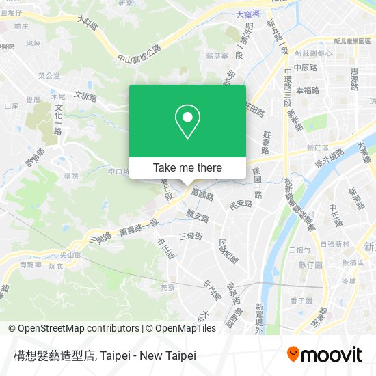 構想髮藝造型店 map