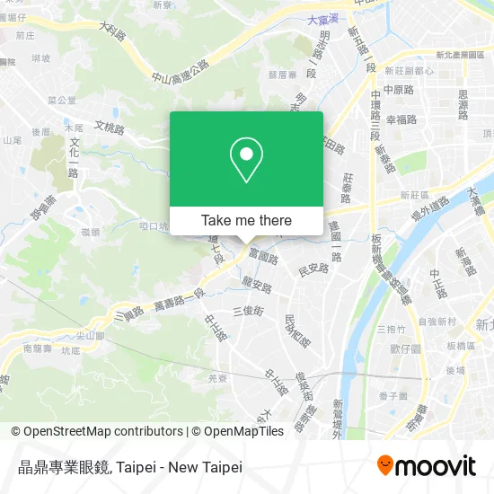晶鼎專業眼鏡地圖