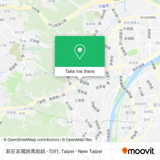 新莊富國路萬能鎖 - 印行 map