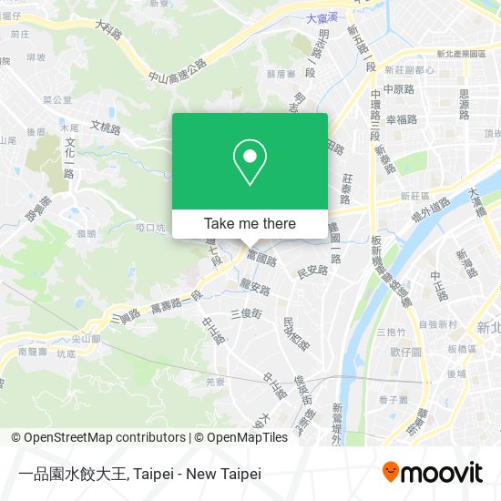 一品園水餃大王 map