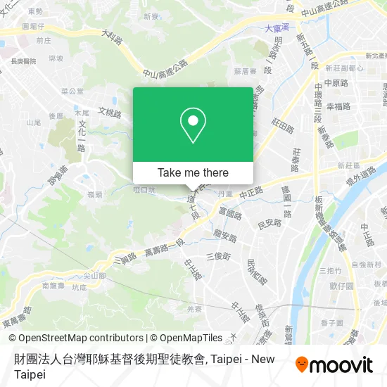 財團法人台灣耶穌基督後期聖徒教會 map