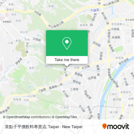 茶點子平價飲料專賣店 map