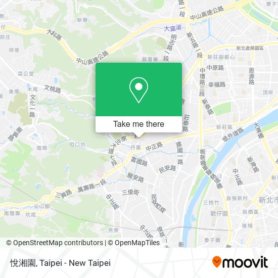 悅湘園 map