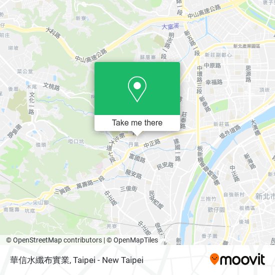 華信水纖布實業 map