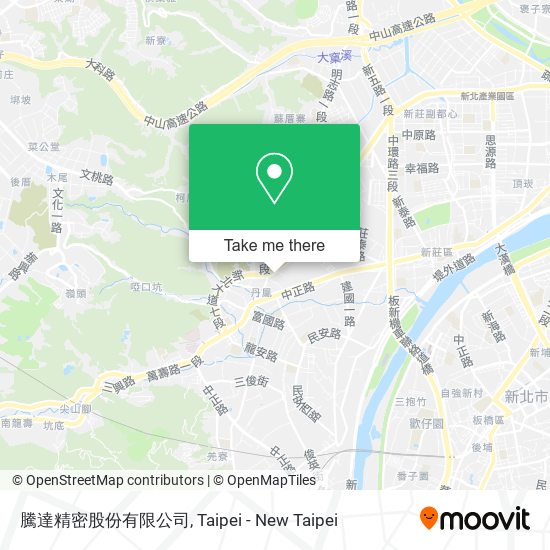 騰達精密股份有限公司 map