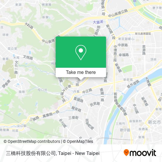 三橋科技股份有限公司 map