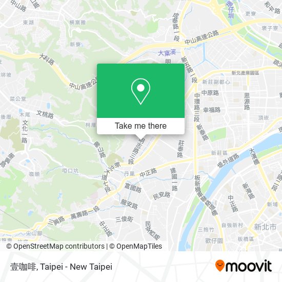 壹咖啡 map