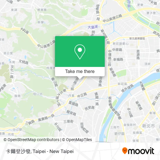 卡爾登沙發地圖