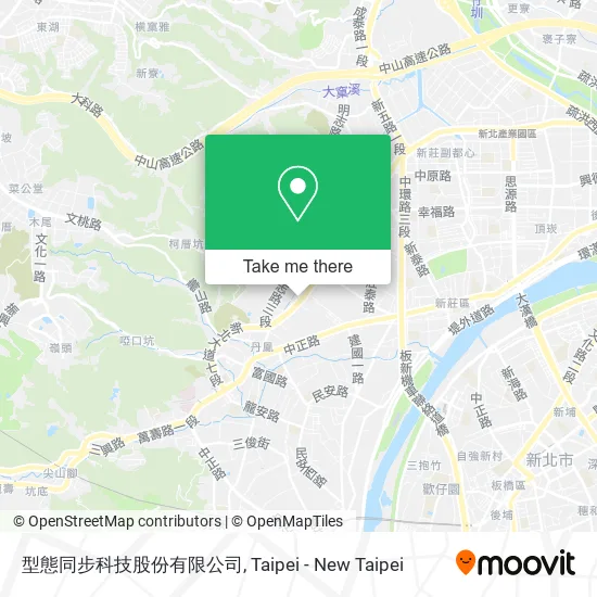 型態同步科技股份有限公司地圖