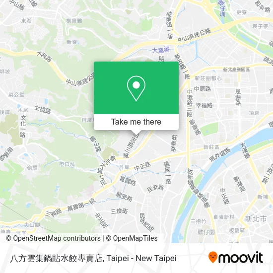 八方雲集鍋貼水餃專賣店 map