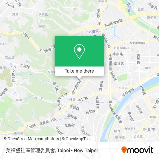 美福堡社區管理委員會 map
