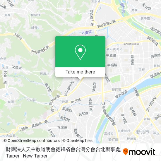 財團法人天主教道明會德鐸省會台灣分會台北辦事處 map