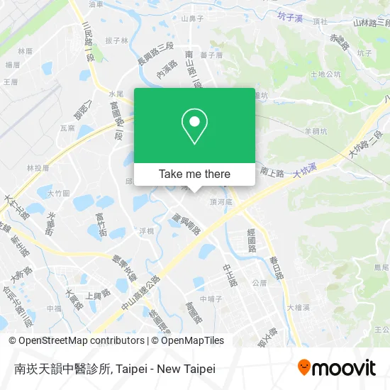 南崁天韻中醫診所地圖
