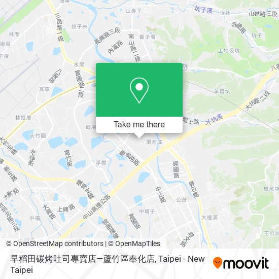 早稻田碳烤吐司專賣店—蘆竹區奉化店 map