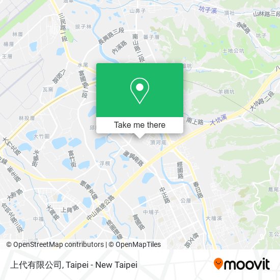 上代有限公司 map