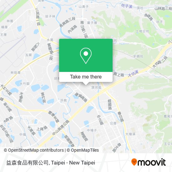 益森食品有限公司 map