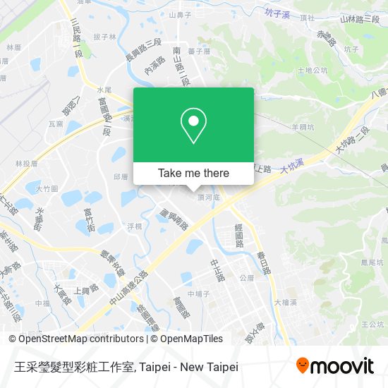 王采瑩髮型彩粧工作室 map
