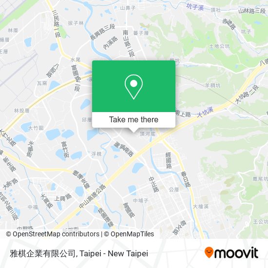 雅棋企業有限公司 map