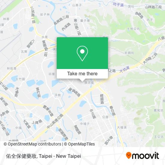 佑全保健藥妝 map