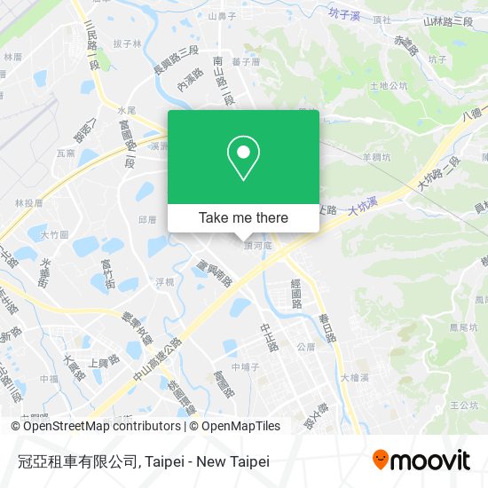 冠亞租車有限公司 map