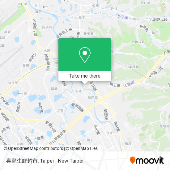 喜願生鮮超市地圖