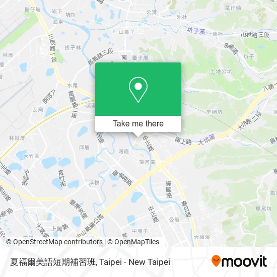 夏福爾美語短期補習班 map