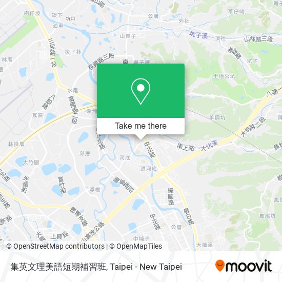 集英文理美語短期補習班地圖