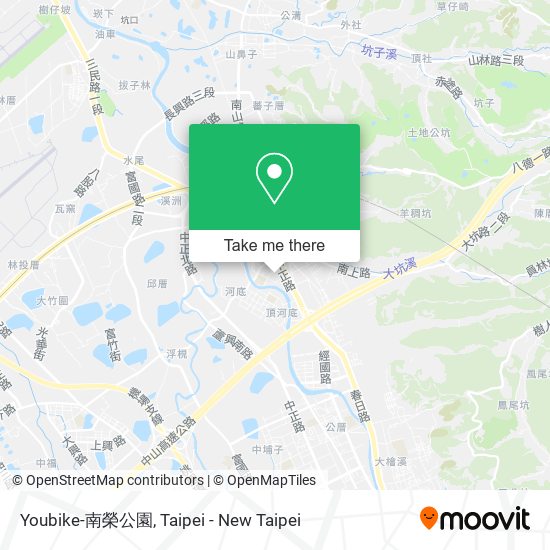 Youbike-南榮公園地圖