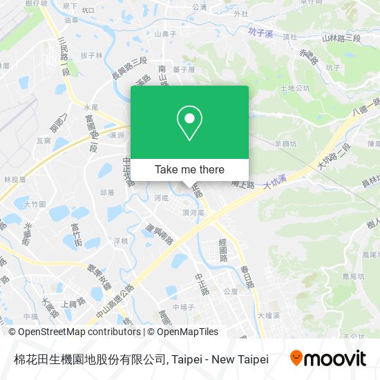 棉花田生機園地股份有限公司地圖