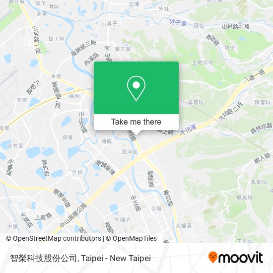 智榮科技股份公司 map