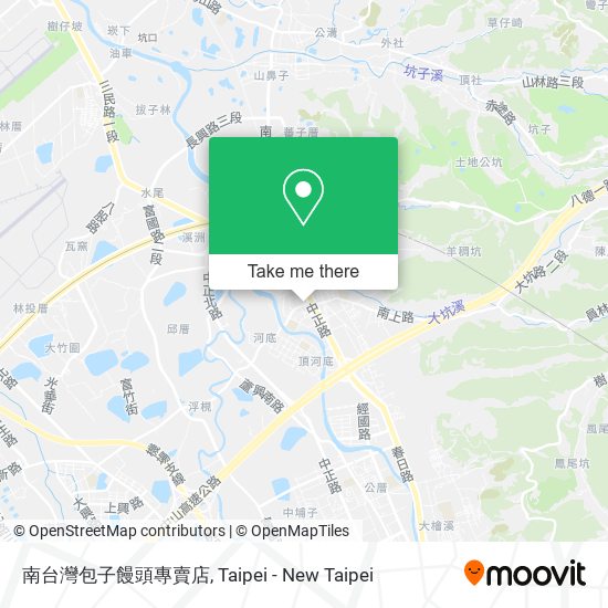 南台灣包子饅頭專賣店 map