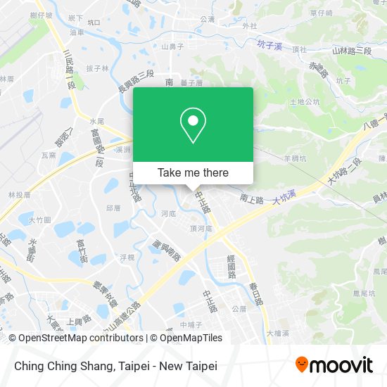 Ching Ching Shang map