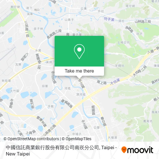 中國信託商業銀行股份有限公司南崁分公司 map