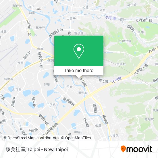 臻美社區地圖