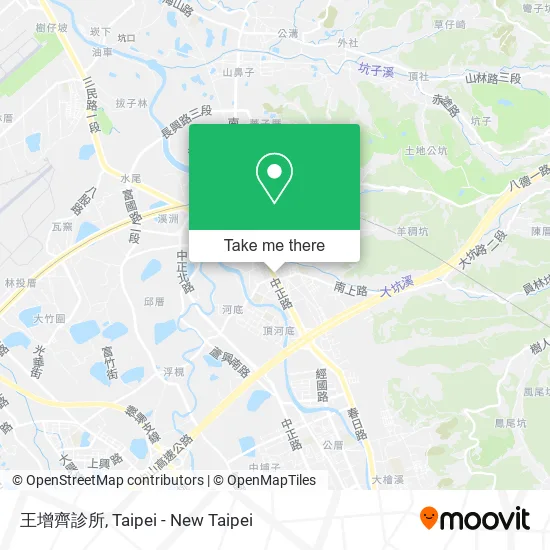 王增齊診所 map