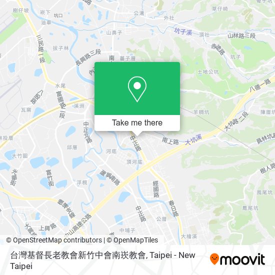 台灣基督長老教會新竹中會南崁教會 map
