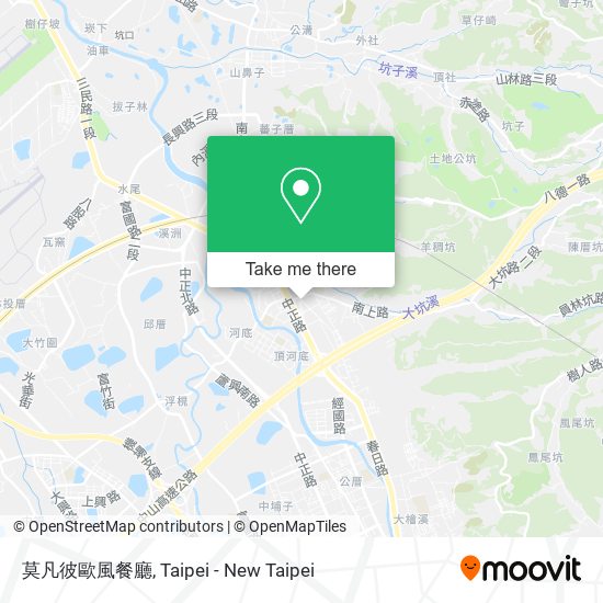 莫凡彼歐風餐廳 map