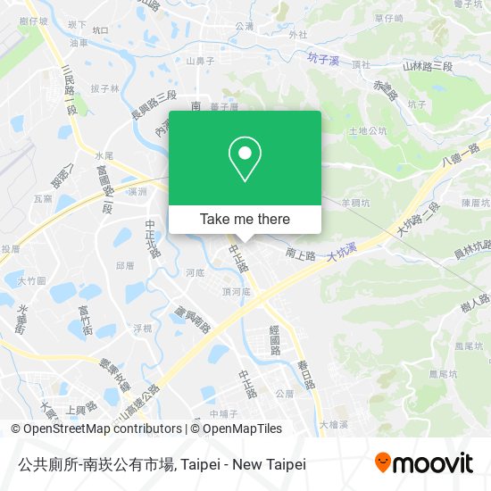 公共廁所-南崁公有市場 map