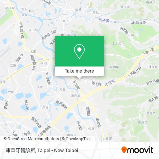 康華牙醫診所地圖