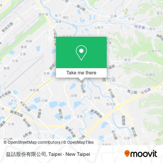 益詰股份有限公司 map