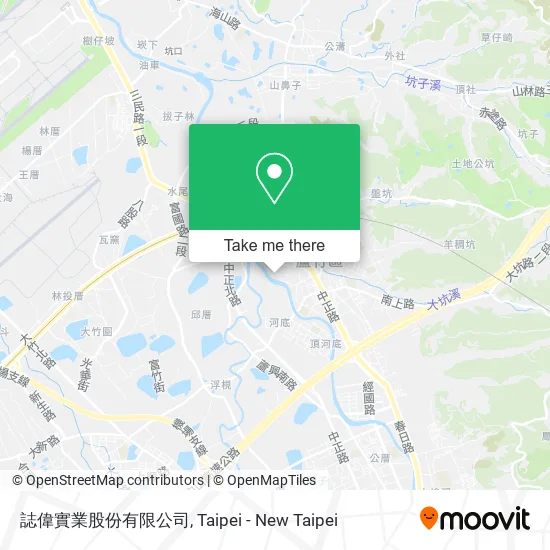 誌偉實業股份有限公司地圖