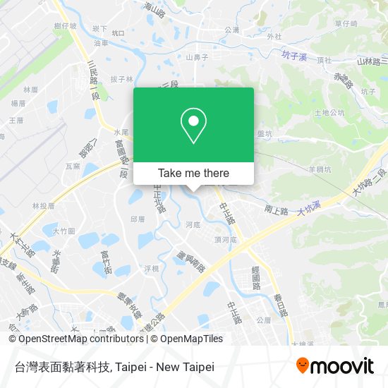 台灣表面黏著科技 map